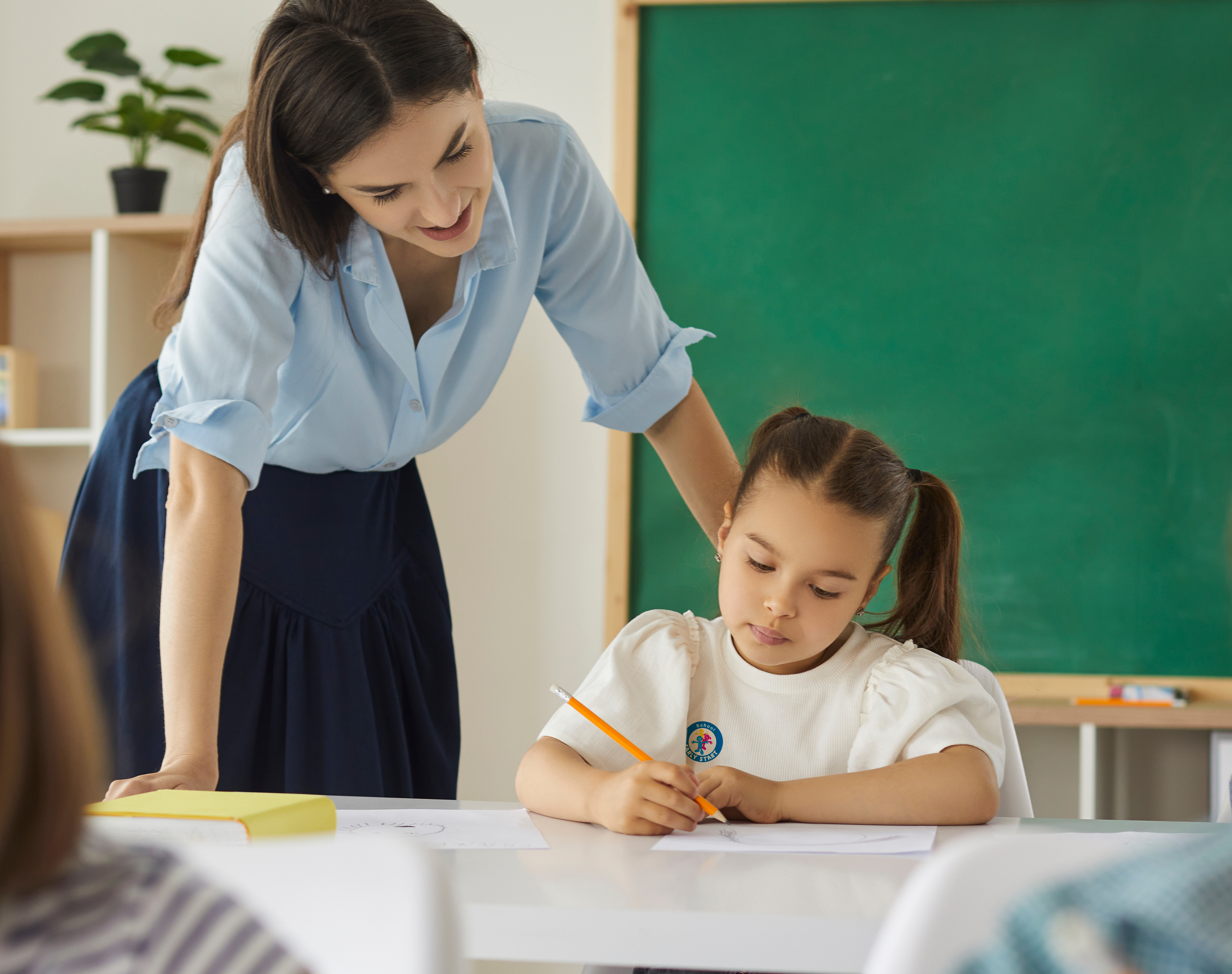 niños estudiando